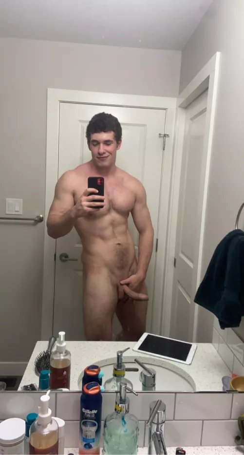 Thick uncut dick