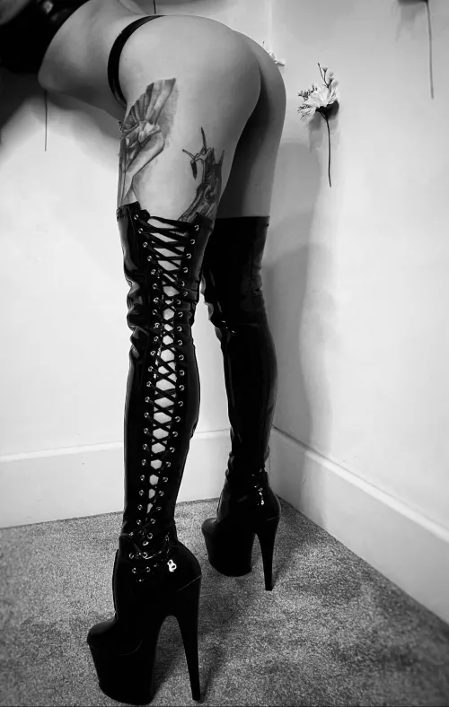 Thigh high boots