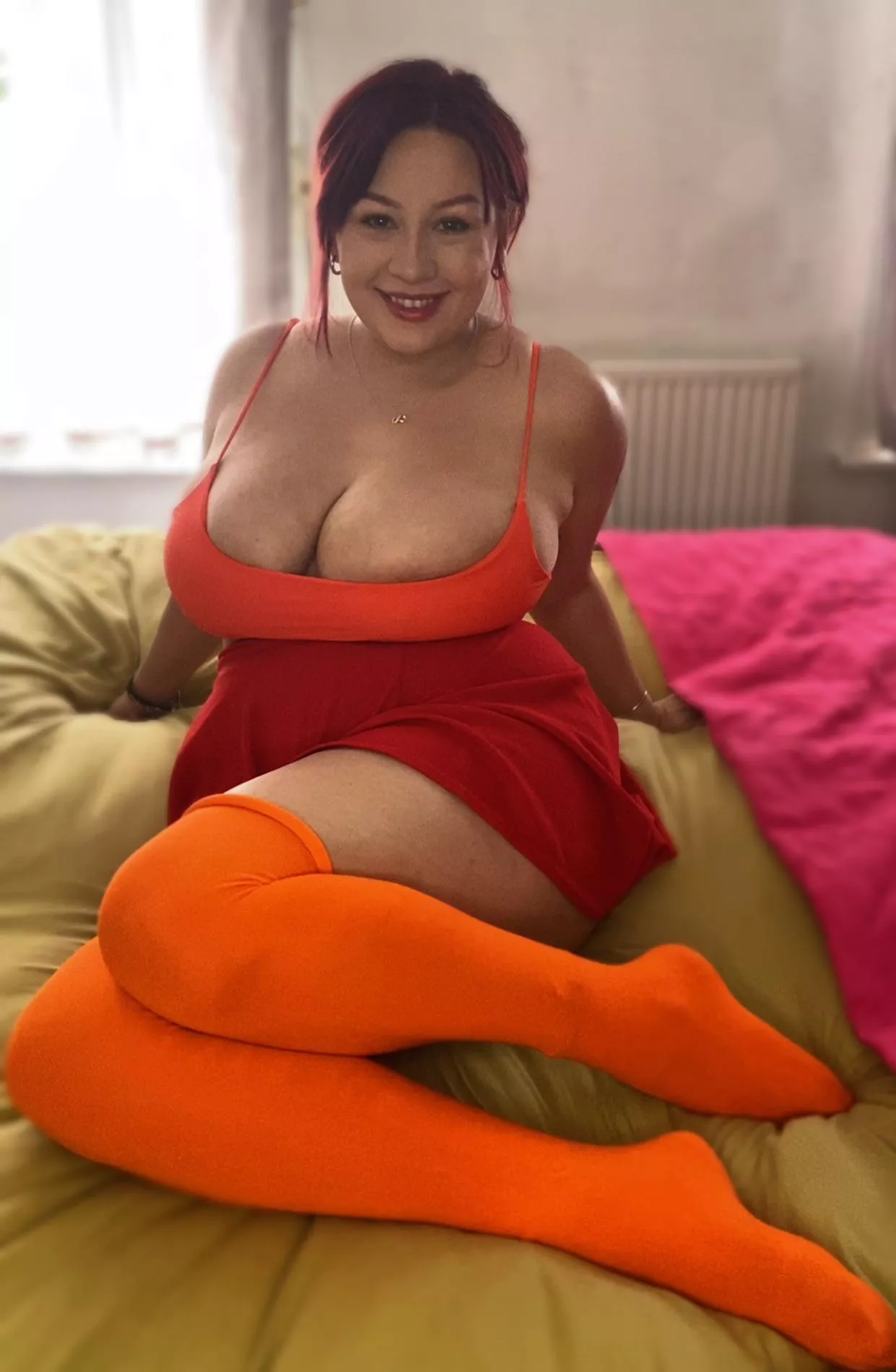 Thigh high socks! Thigh high socks!