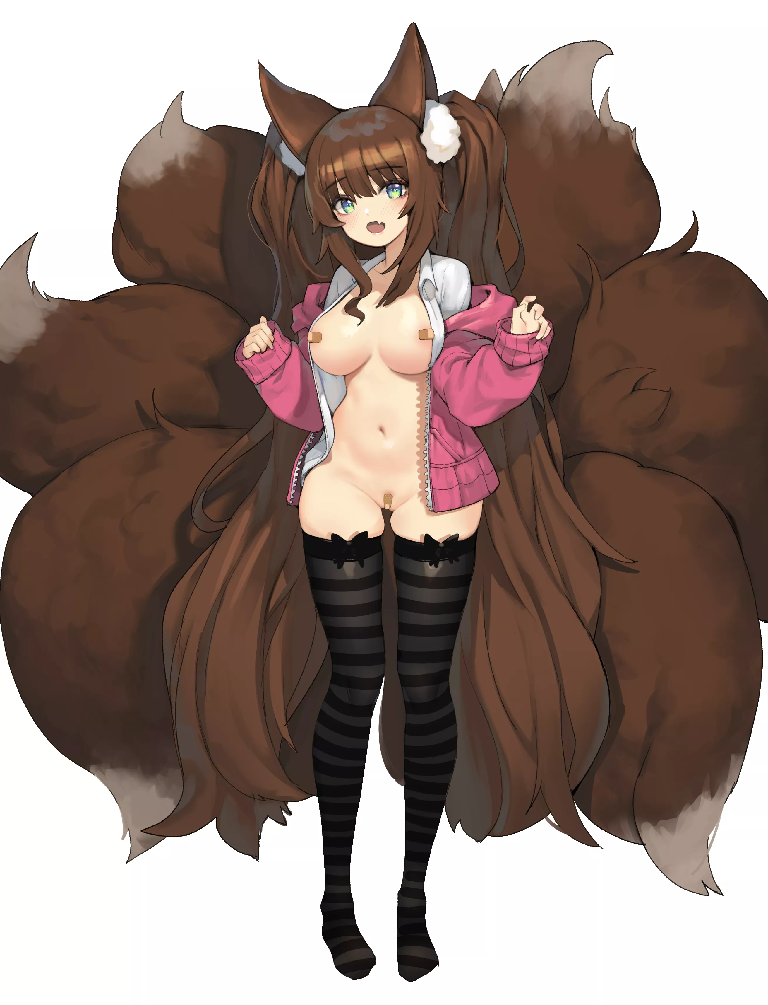 Thigh Highs And Band Aids Are A Killer Combo Thigh Highs And Band Aids Are A Killer Combo
