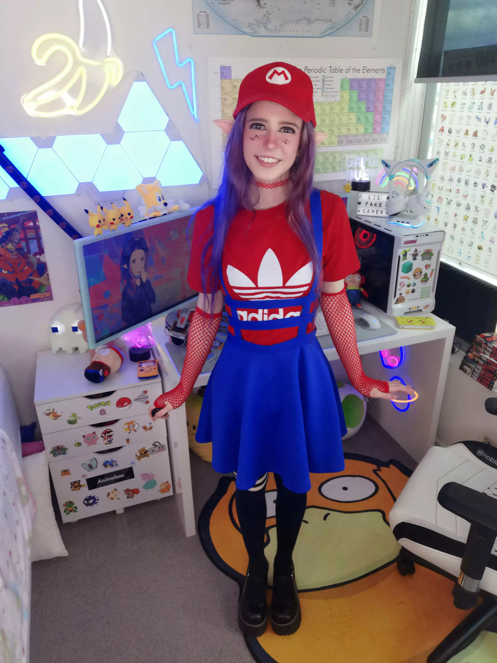 thigh highs with my mario cosplay π€β€οΈ thigh highs with my mario cosplay π€β€οΈ