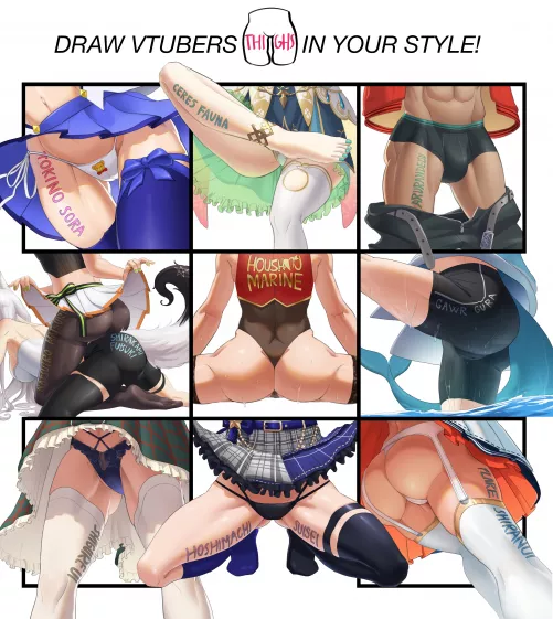 Thighs of Hololive Thighs of Hololive