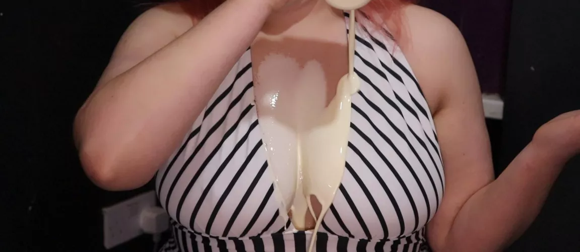 things got a little creamy tonight!