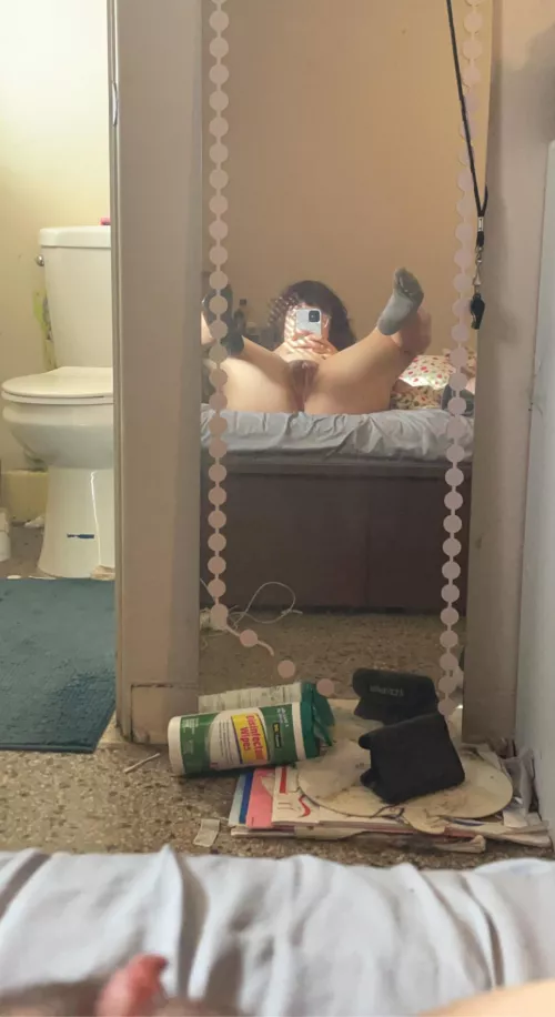 Things in the mirror maybe be tighter than they appear🥺