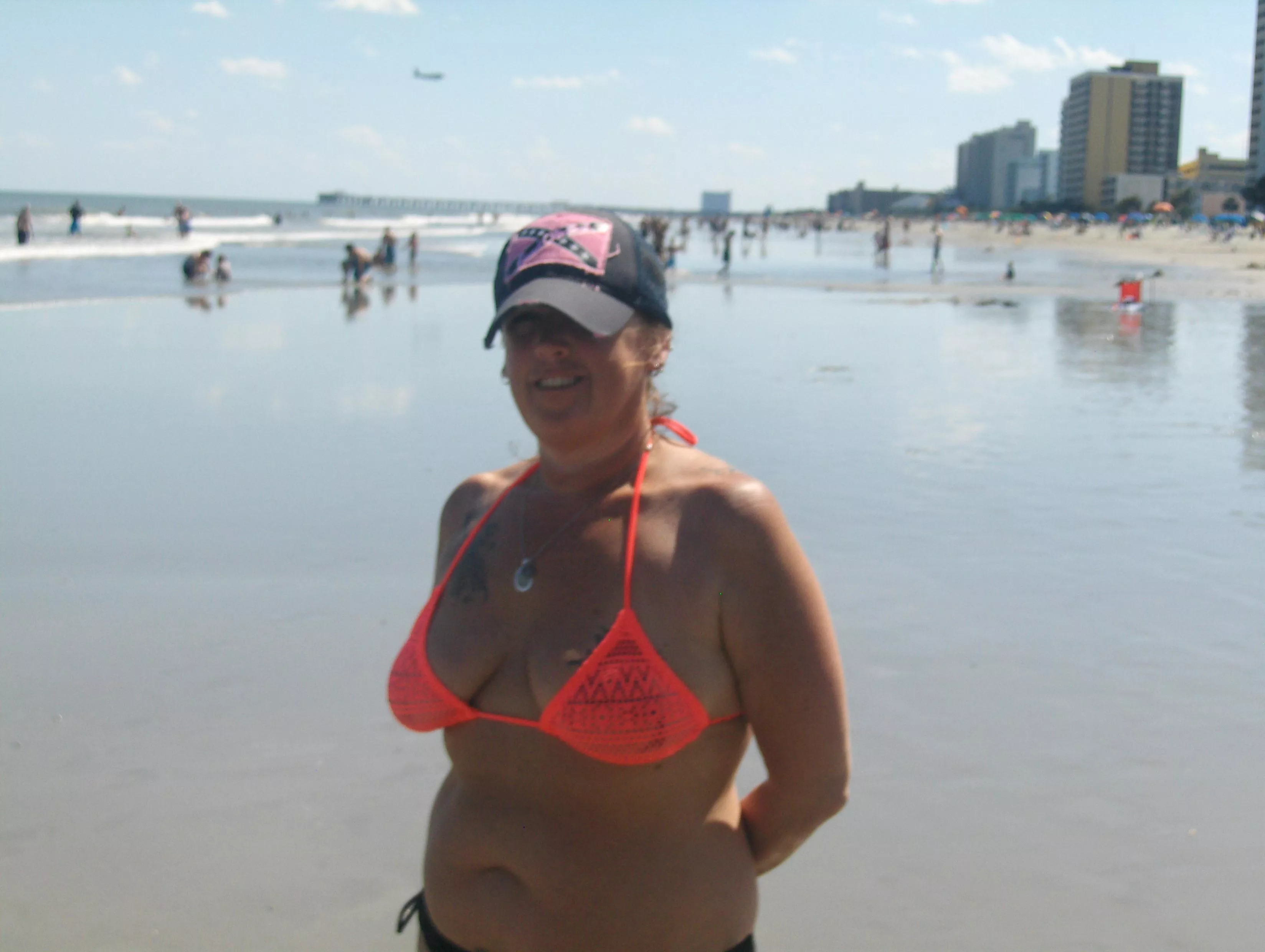 Think anyone noticed my top was see thru