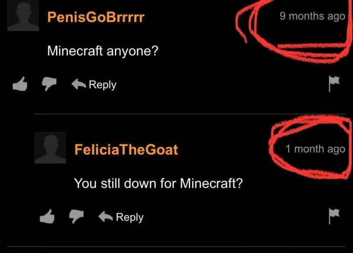 Think he’s still down?