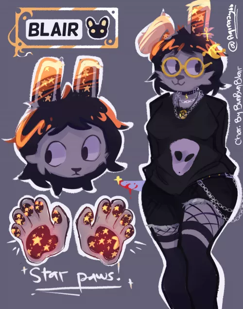 Think this fits here? an art trade for someone! (BunBunBlair on DA)