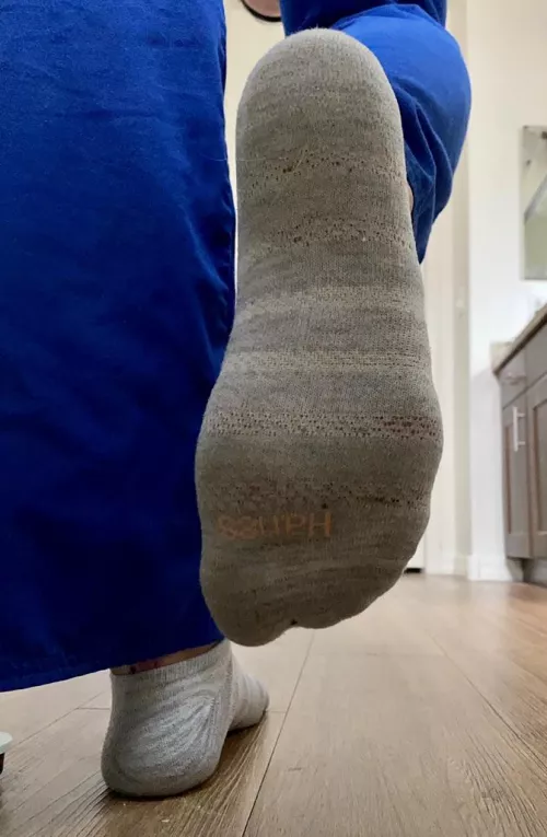 Think you can handle these sweaty socks?😈