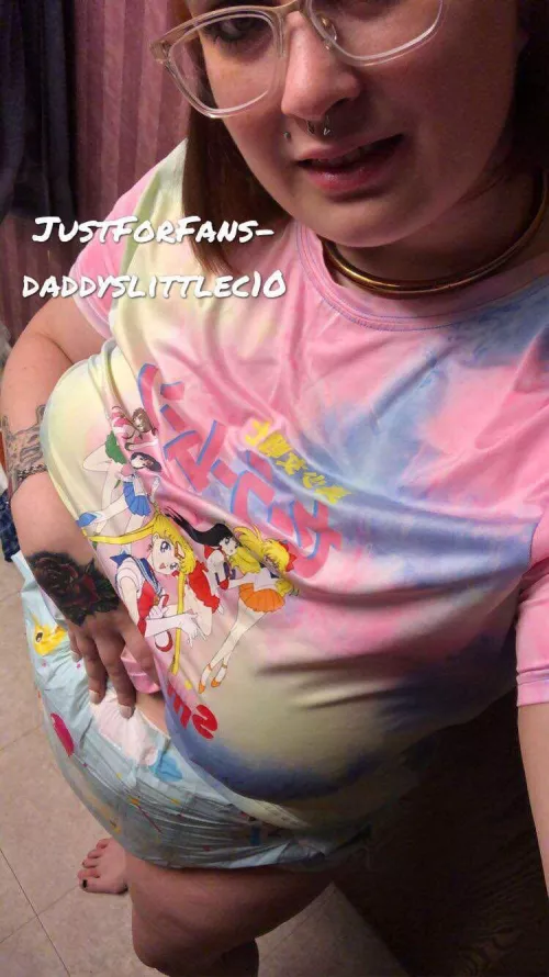 This baby’s ready for presents