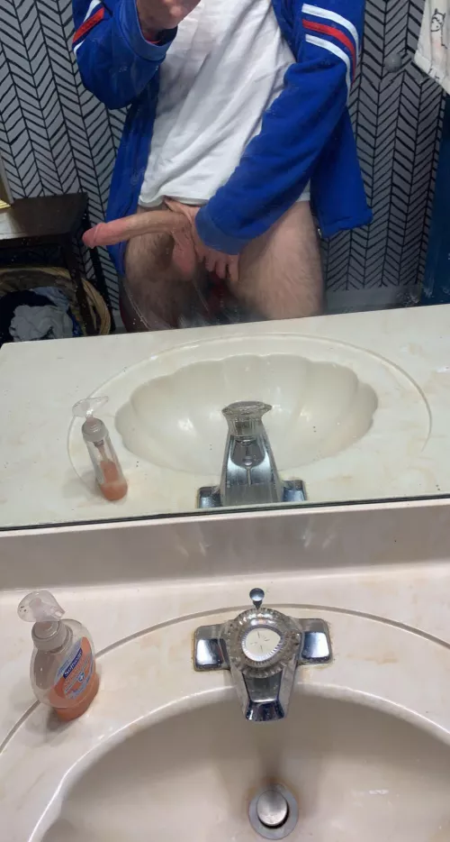 This big cock needs a bro! Whoโs up for the challenge? ๐