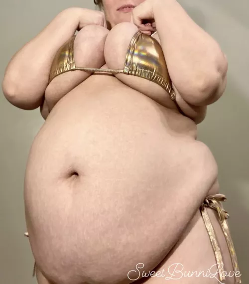 This bikini may be a little too small for me…should I wear it to the beach anyways?