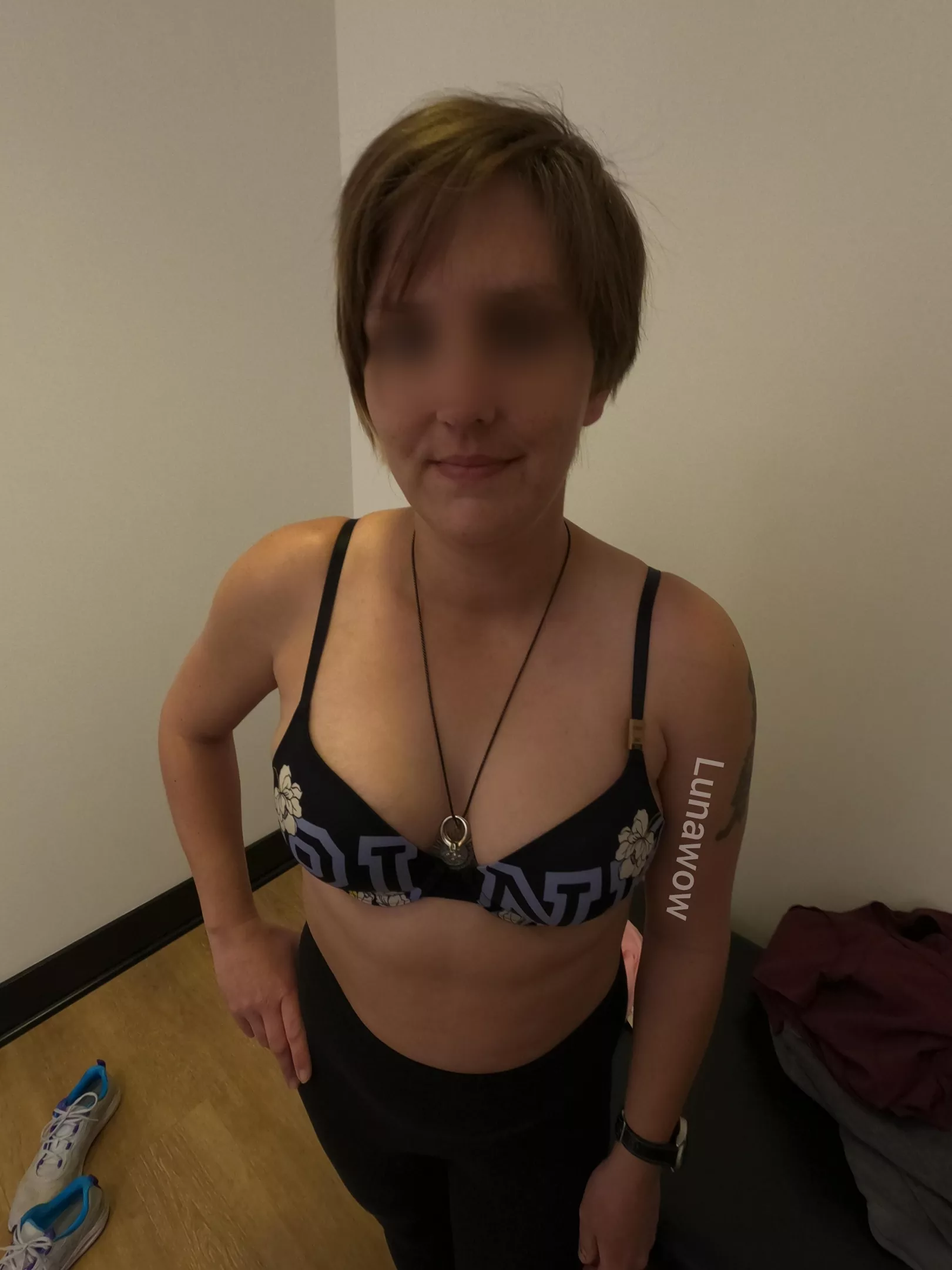 This bra is cute, but I think it would be more comfortable if you took it off for me 🥰😏