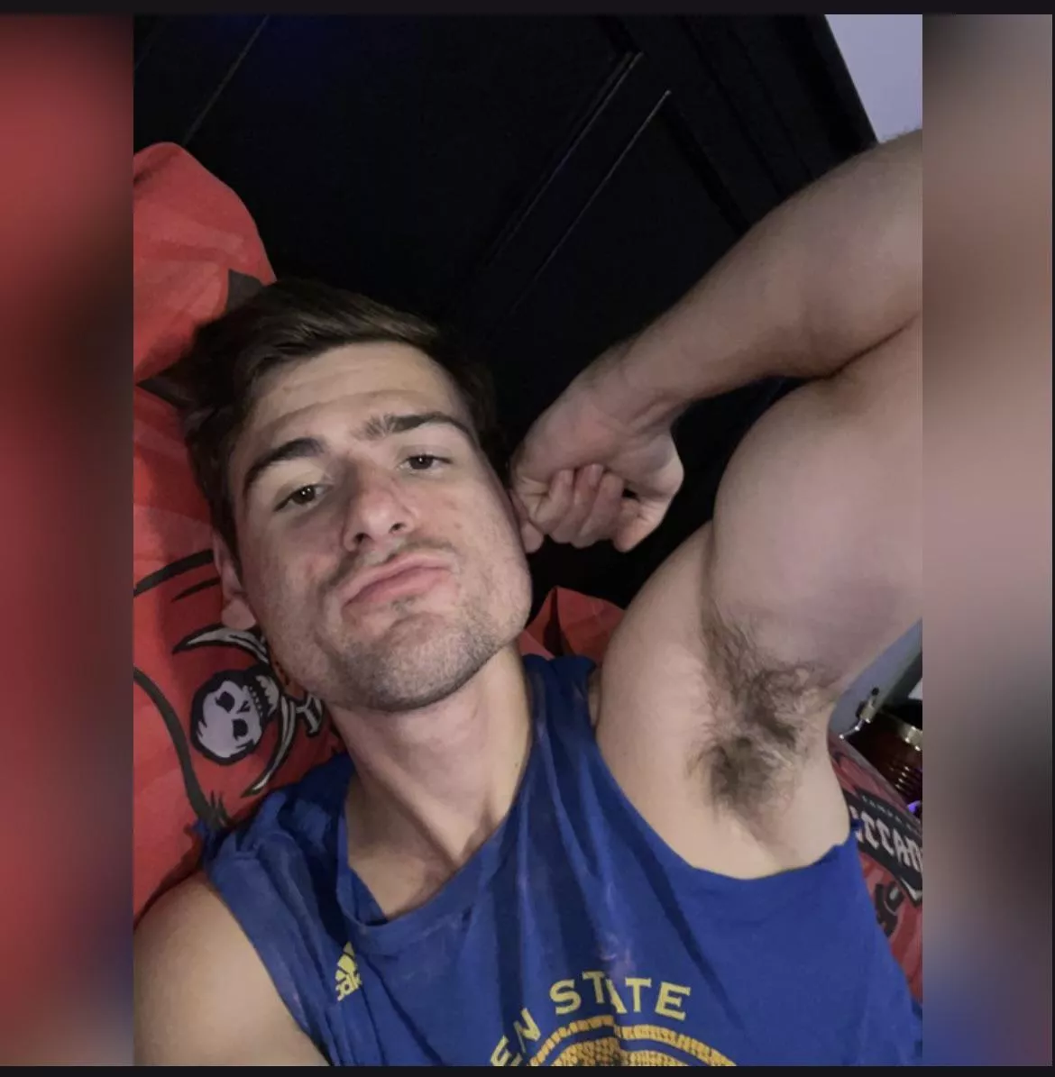 This cocky conservative deserves punishment…tickle torture?