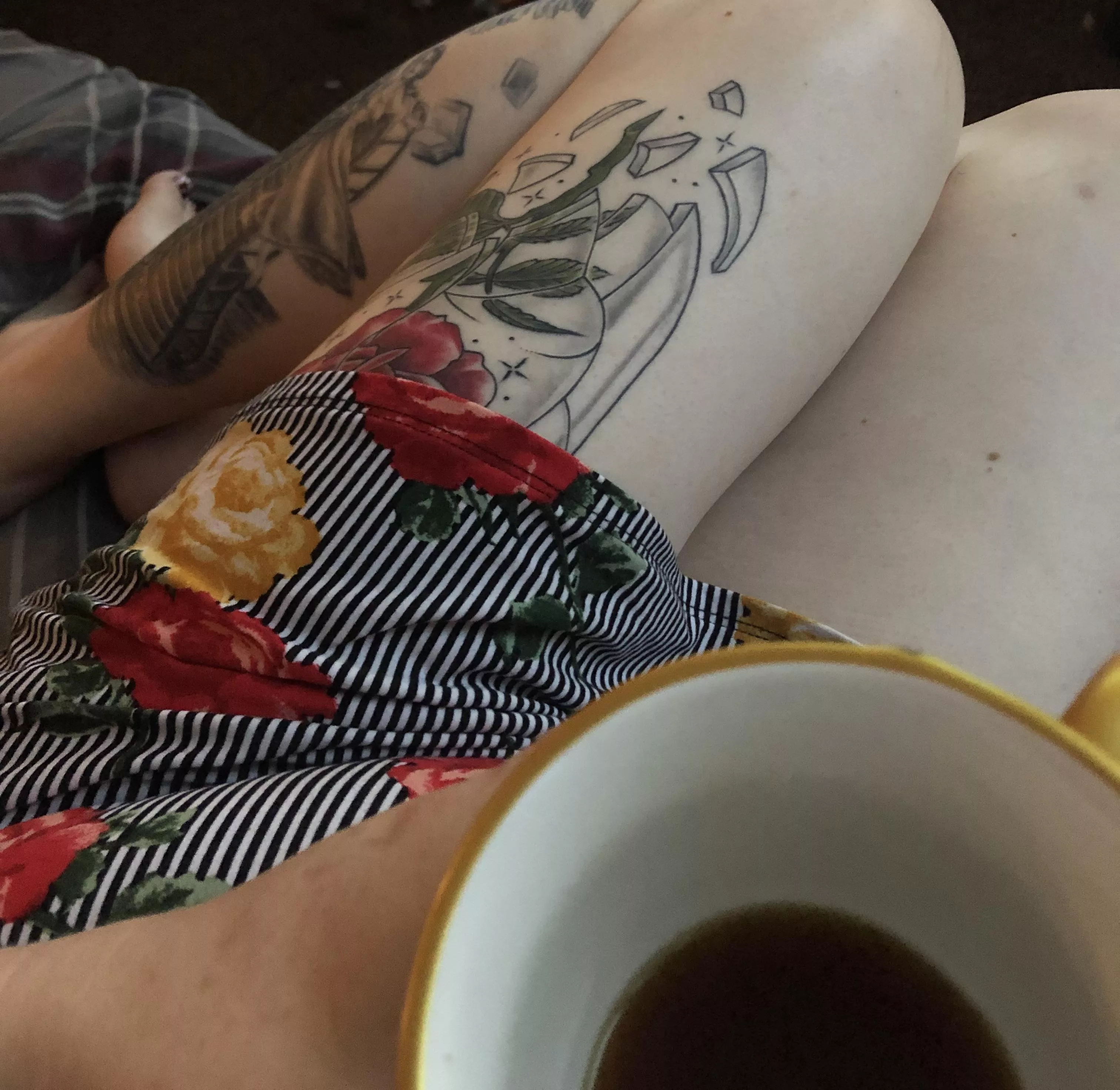 This coffee could use some cream ?