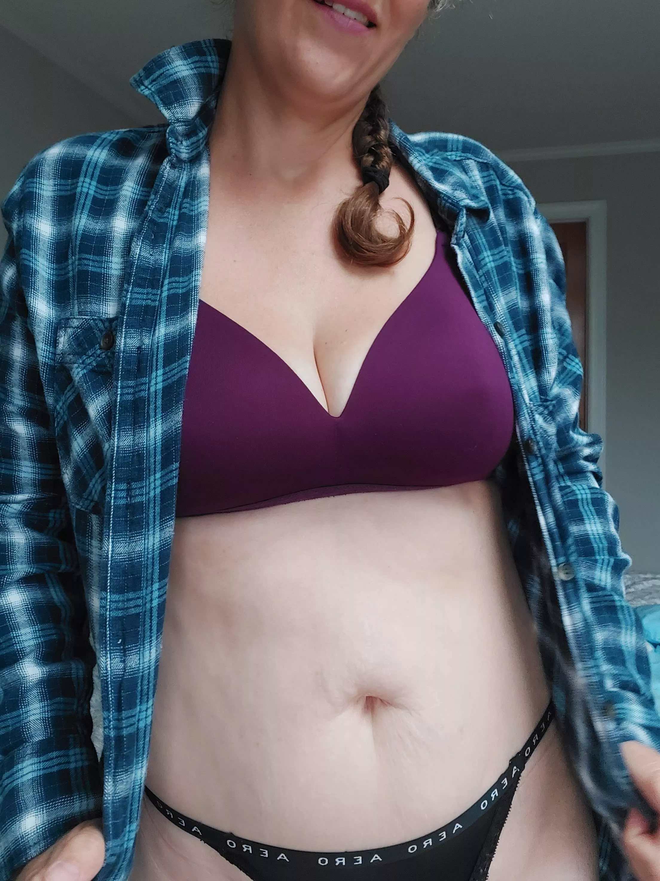 This cougar flannel wearing cougar has spotted her prey. Are you afraid? This cougar flannel wearing cougar has spotted her prey. Are you afraid?