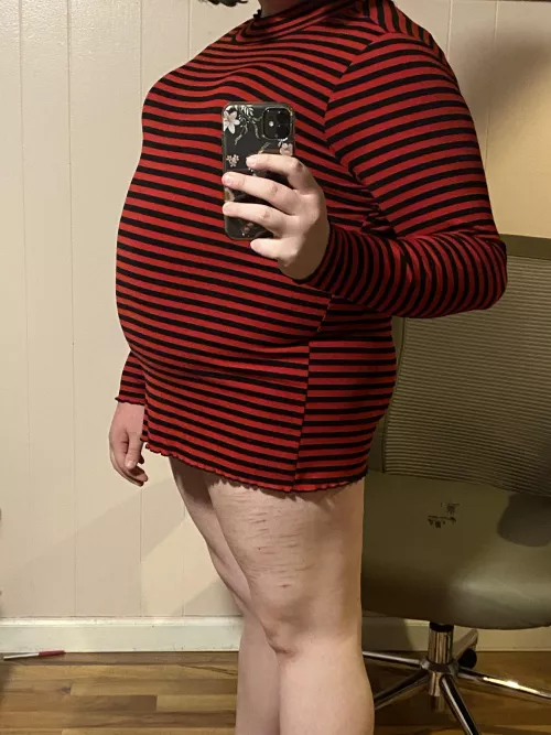 This dress is starting to get small on me This dress is starting to get small on me