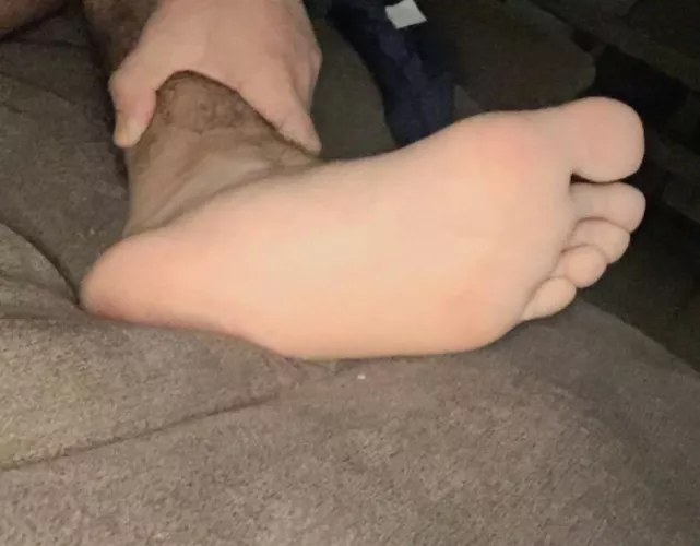 This foot needs a massage