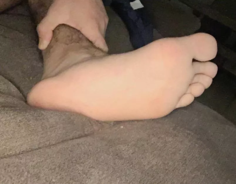 This foot needs a massage