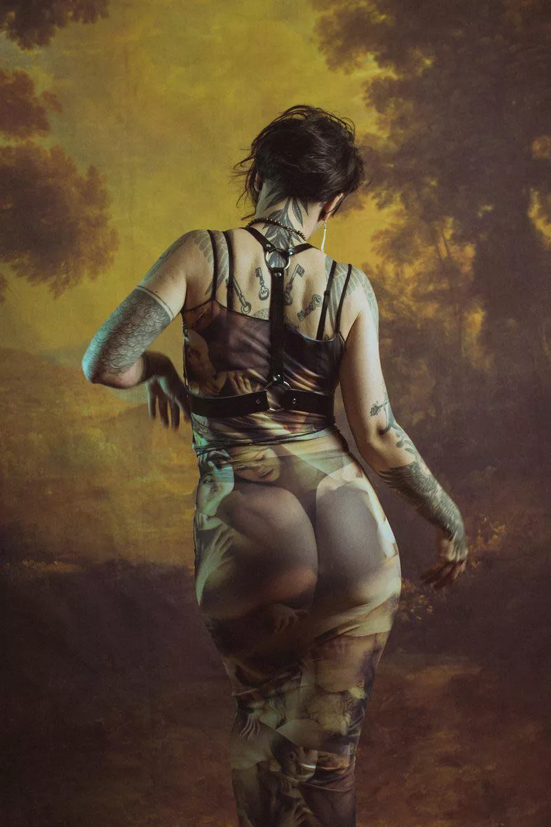 This FourChambers dress is way more sexual than being actually naked