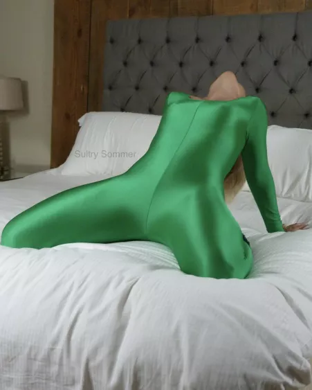 This green catsuit is still one of my favourites ?