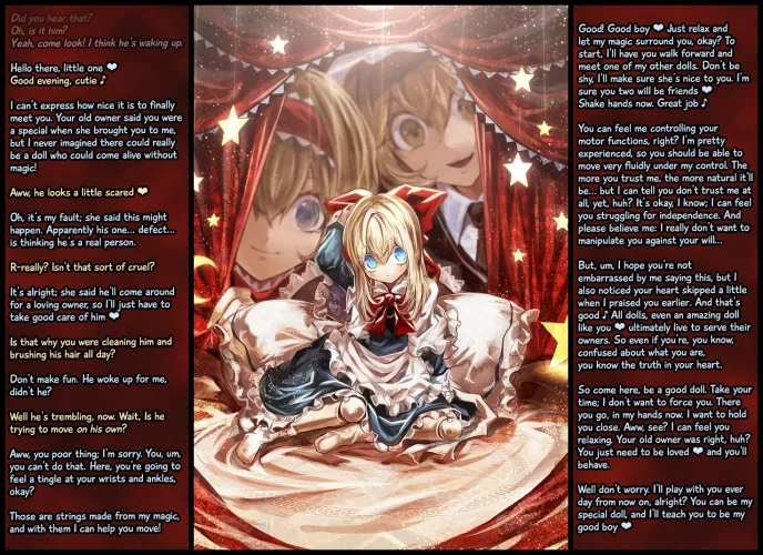 This is a strange one[M][F][F][No Sex][Male POV][Size Difference][Gentle Femdom][You Have No Self Agency][But In A Cute Way, Sorta?]