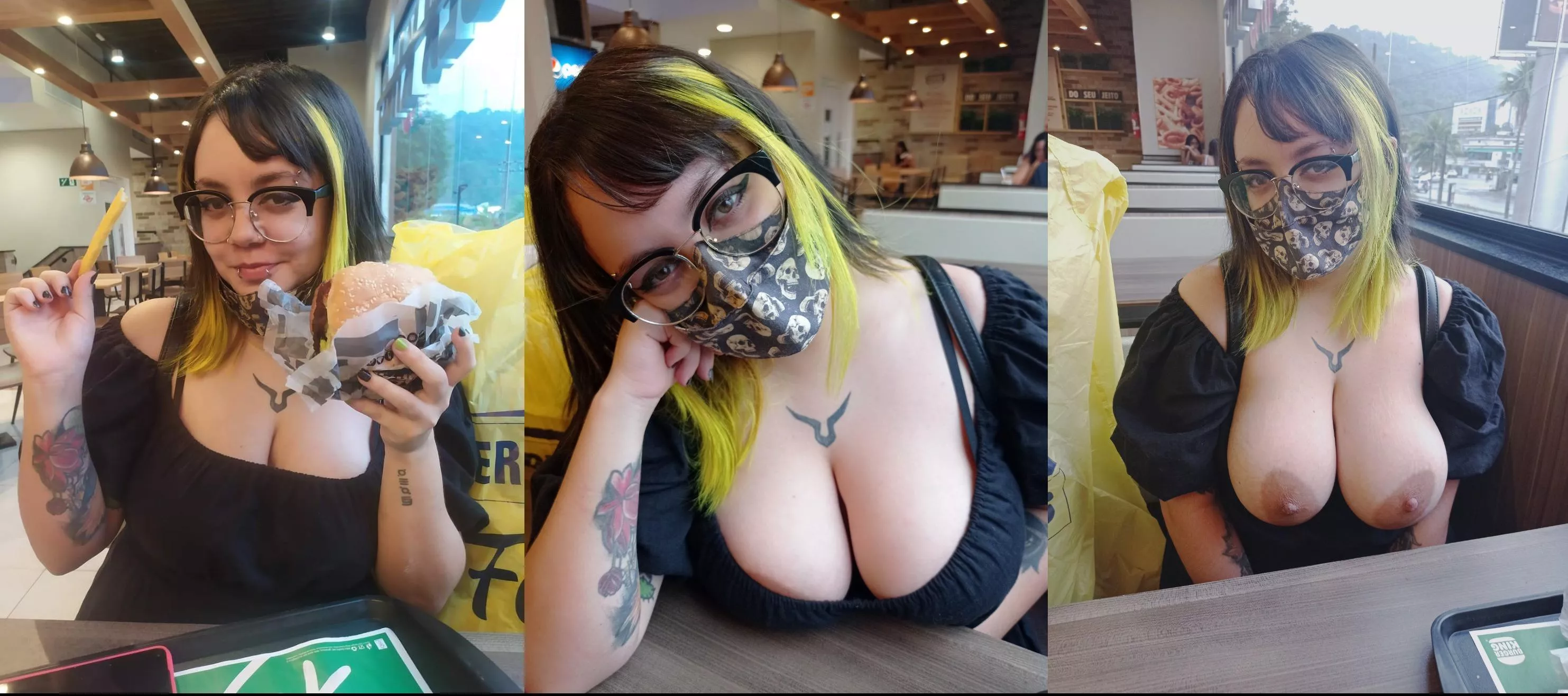 This is how dates with me go if I have good food and company