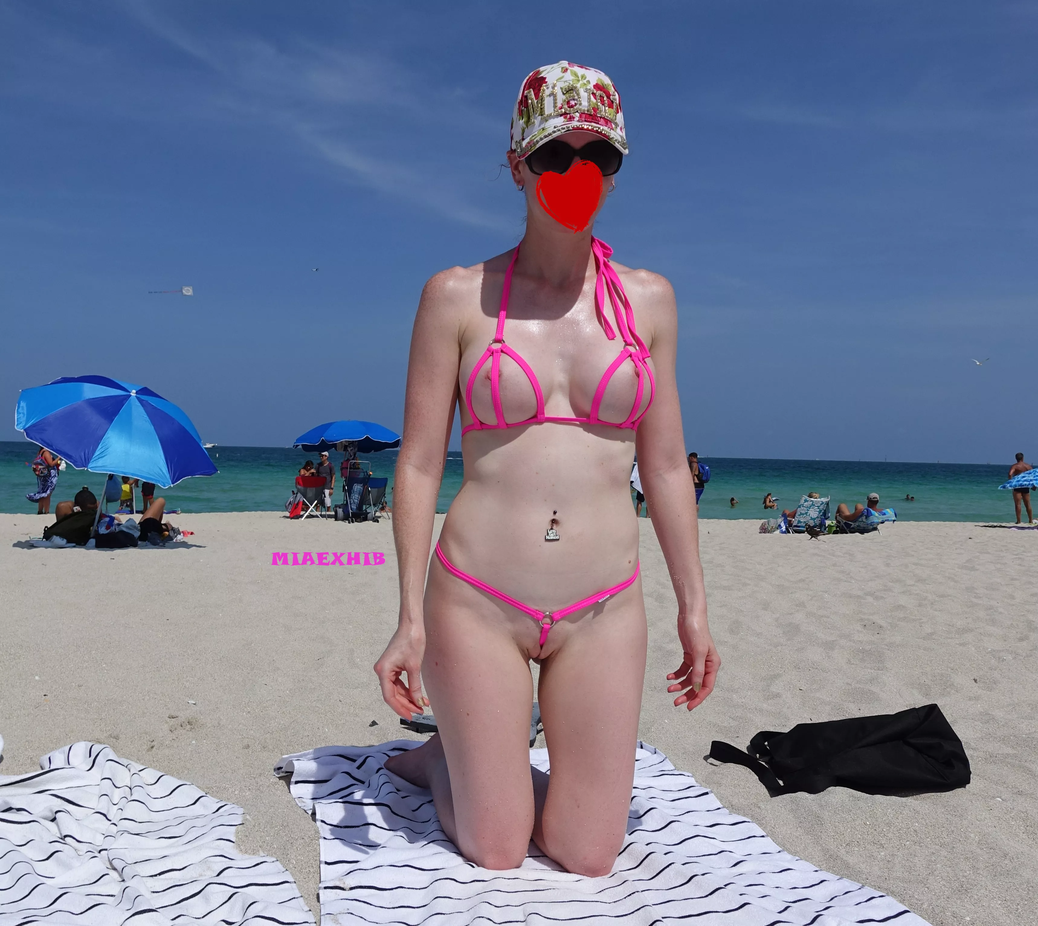 This is my husband's favorite bikini, I don't know why... :P (OC)