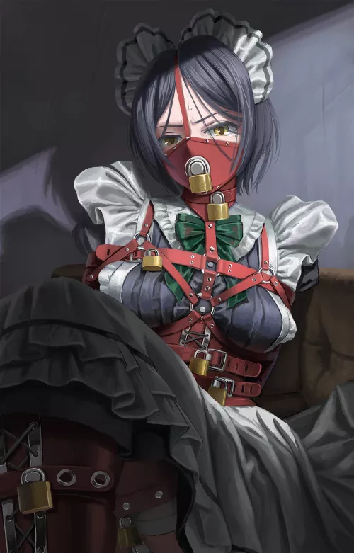 This is what happens to the maids who don't listen to master