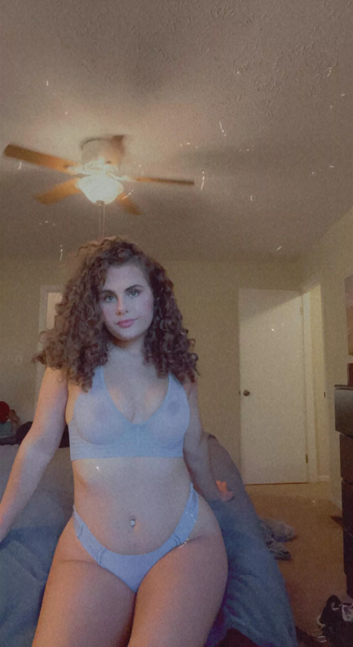 This is what I’m wearing under my school clothes today 😏