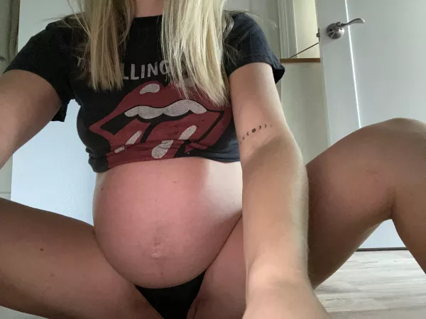 This pregnant belly keeps getting in the way This pregnant belly keeps getting in the way