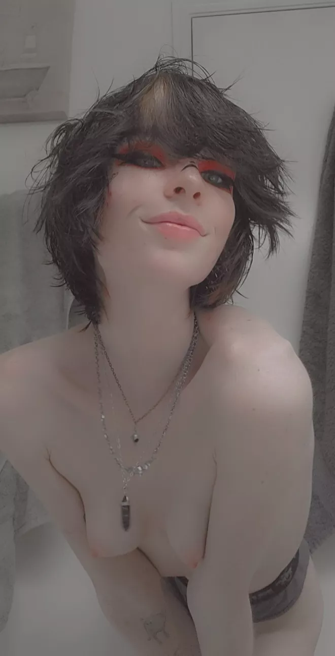 This punk girl will make you cum without even touching you. This punk girl will make you cum without even touching you.
