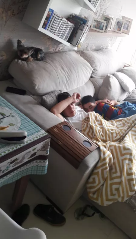 This sweet sweet memory from 3 years ago, my husband and our eldest son This sweet sweet memory from 3 years ago, my husband and our eldest son