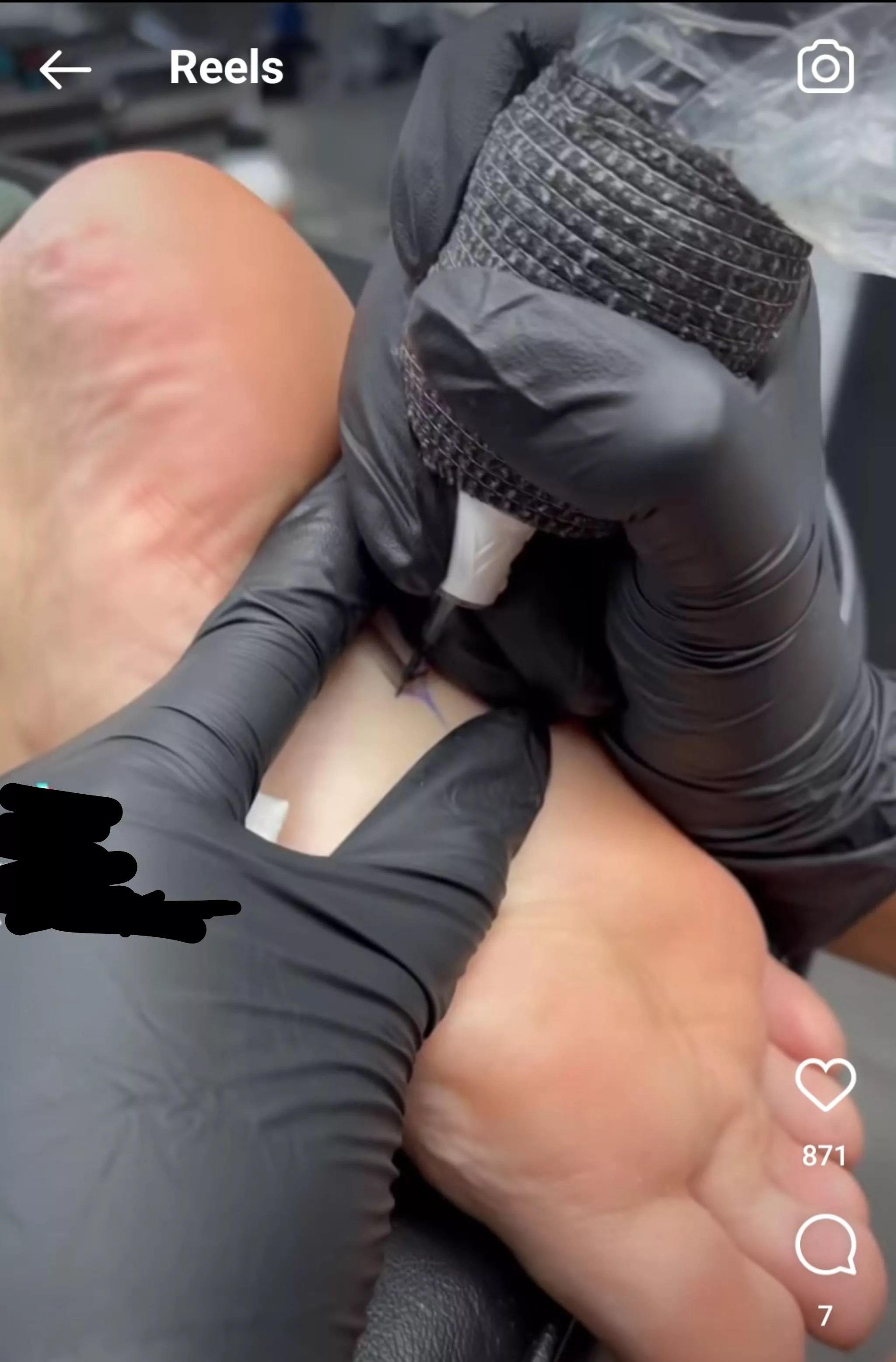 This tattoo artist I know just did a tattoo on the bottom of someone's foot. Thoughts?