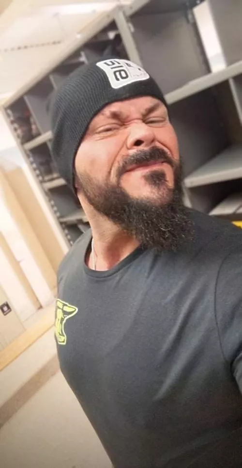 This Viking just hard at work this morning