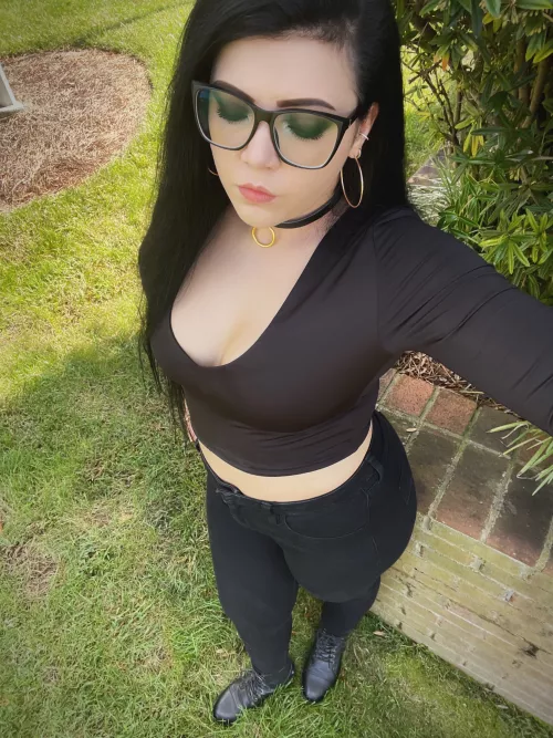 This was my first time wearing a crop top This was my first time wearing a crop top