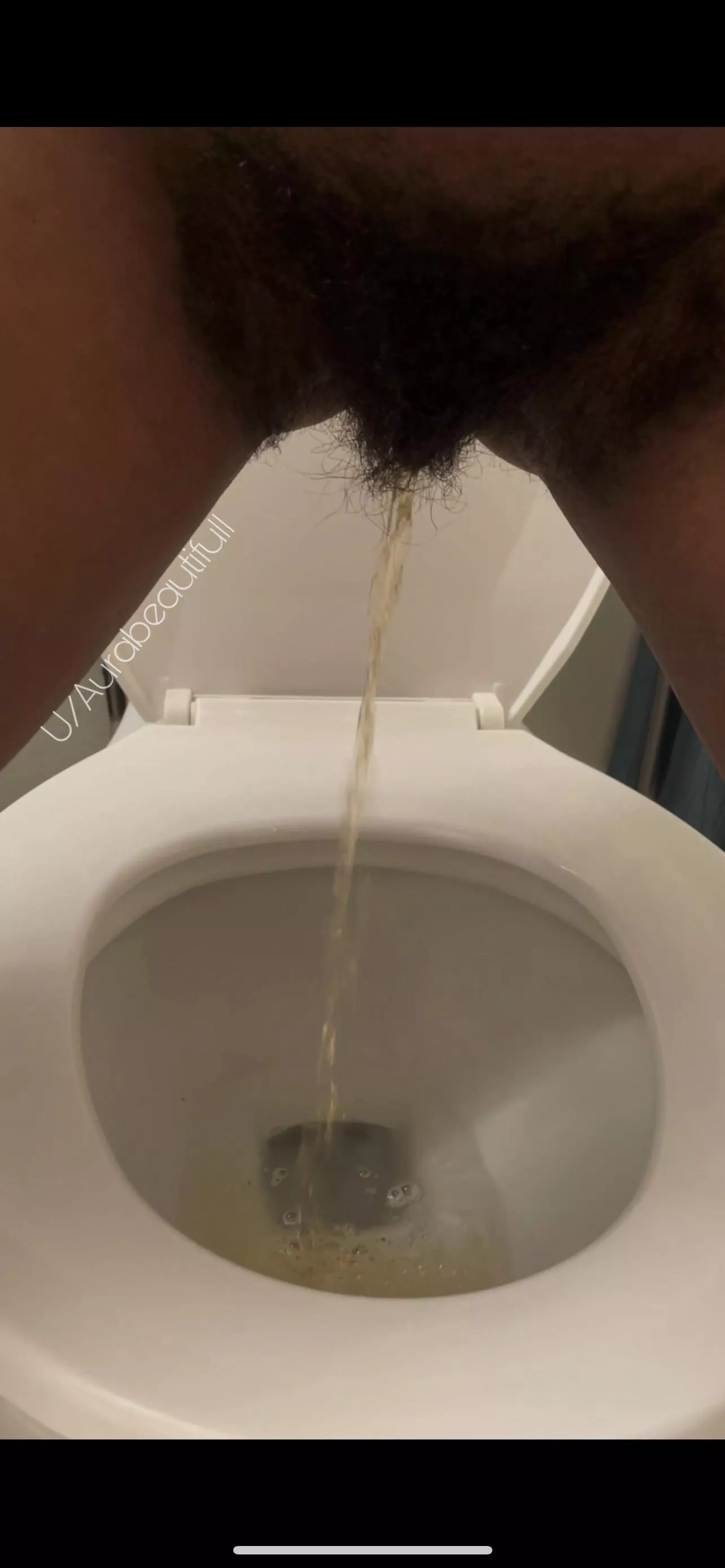 This was nice, but I wish you were under me instead of the toilet?