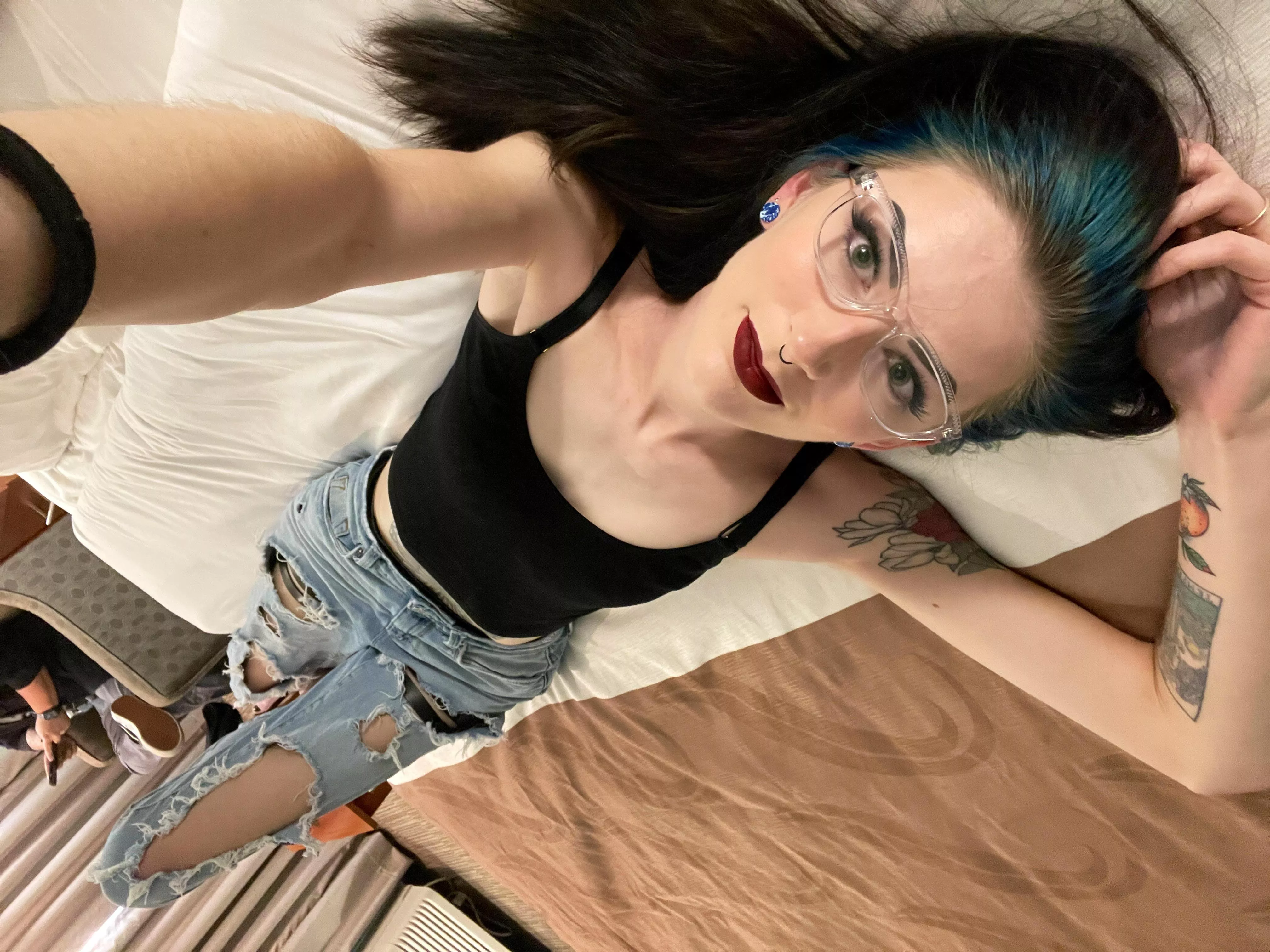 This was right before babyโs first mfm threesome ๐ฅฐ๐ This was right before babyโs first mfm threesome ๐ฅฐ๐