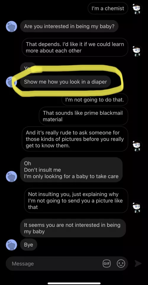 This Whole Conversation Def Put Off Scammer Vibes