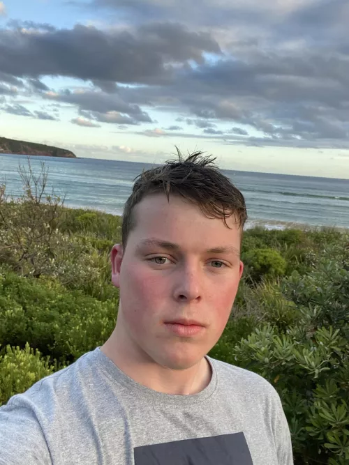 Thought the light of the sunset was nice.