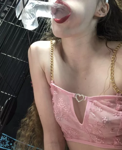 Throat training last night😈