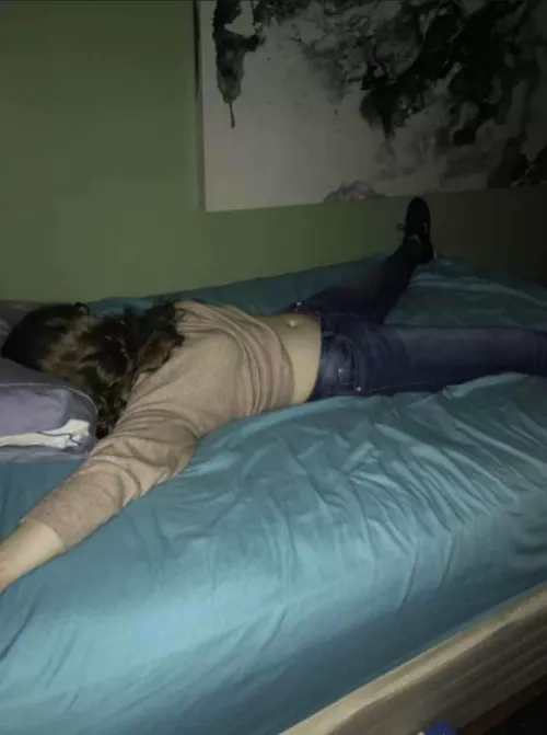 Tie me up and tickle my belly and belly button?