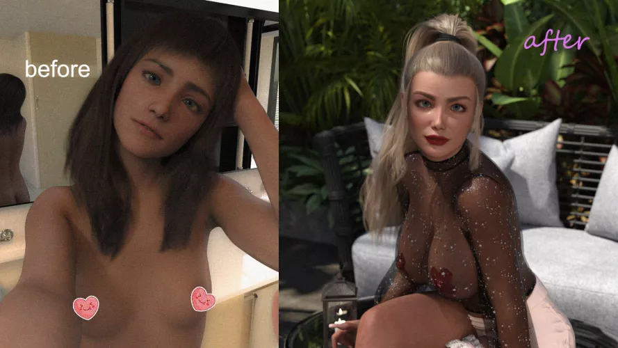 Tifanny to tifanni (4 year transformation!)