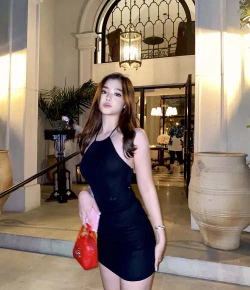 Tight black dress Tight black dress
