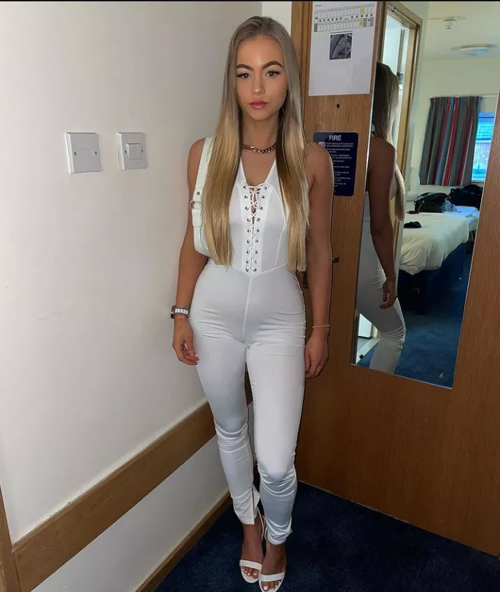 Tight in white