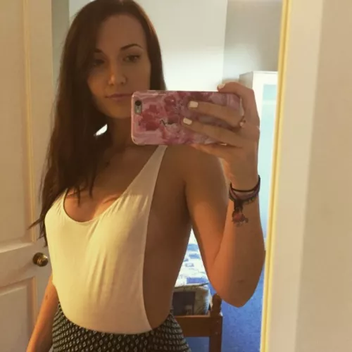 Tight white top