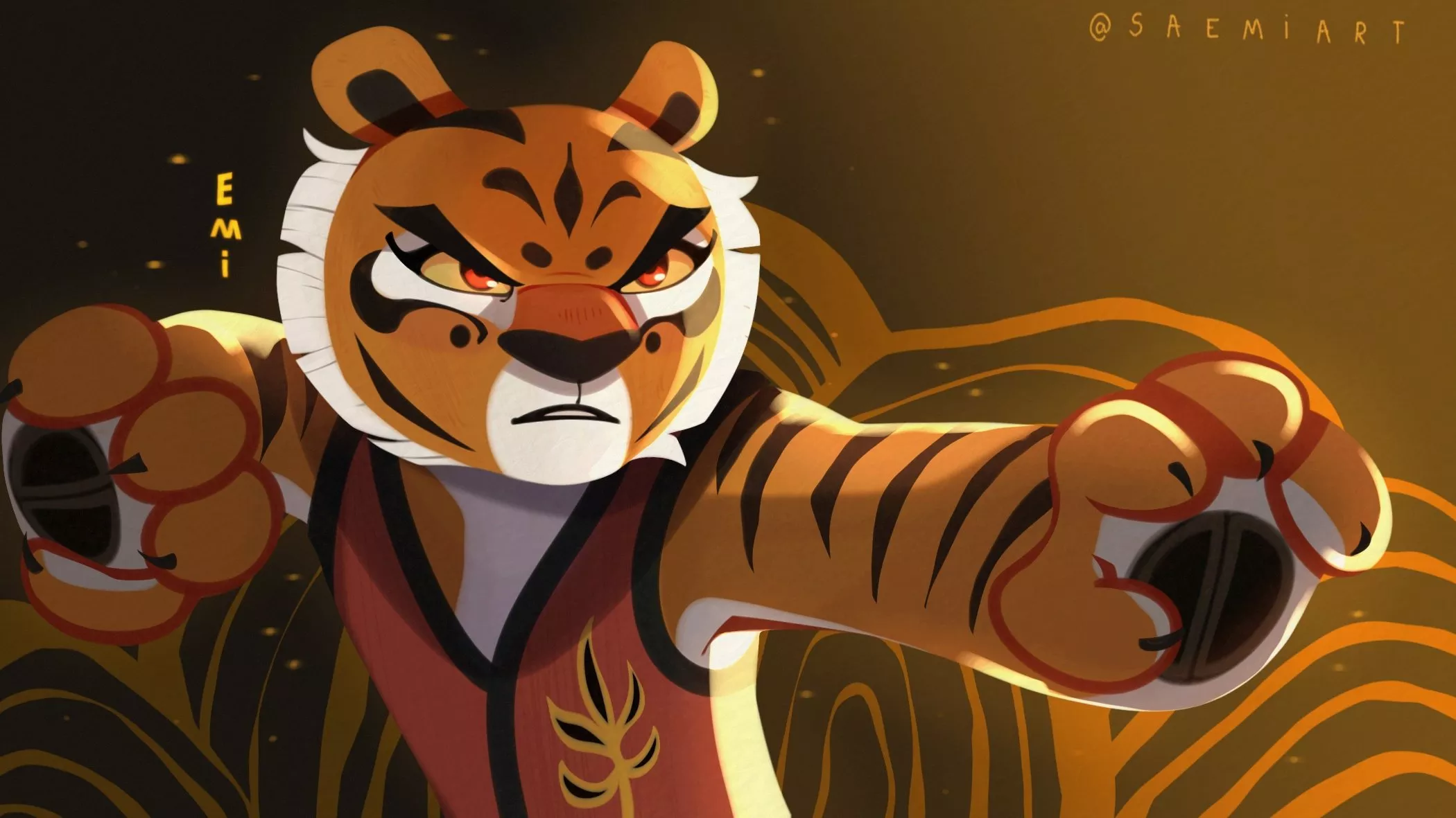 tigress redraw 🐯 by me ✨