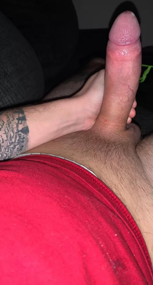 Time for my fat cock to stretch out all your holes