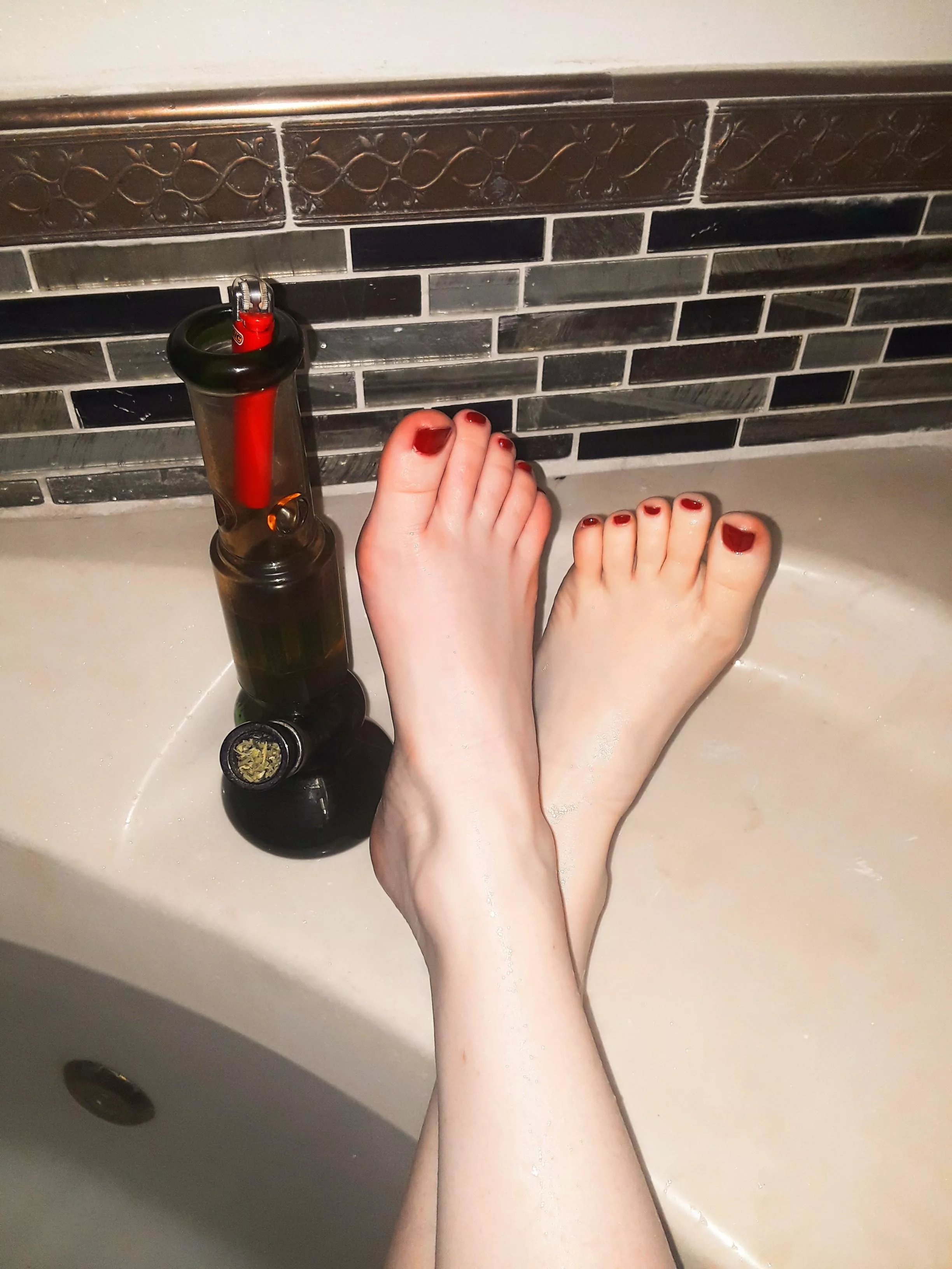 Time for soak and toke, you're welcome