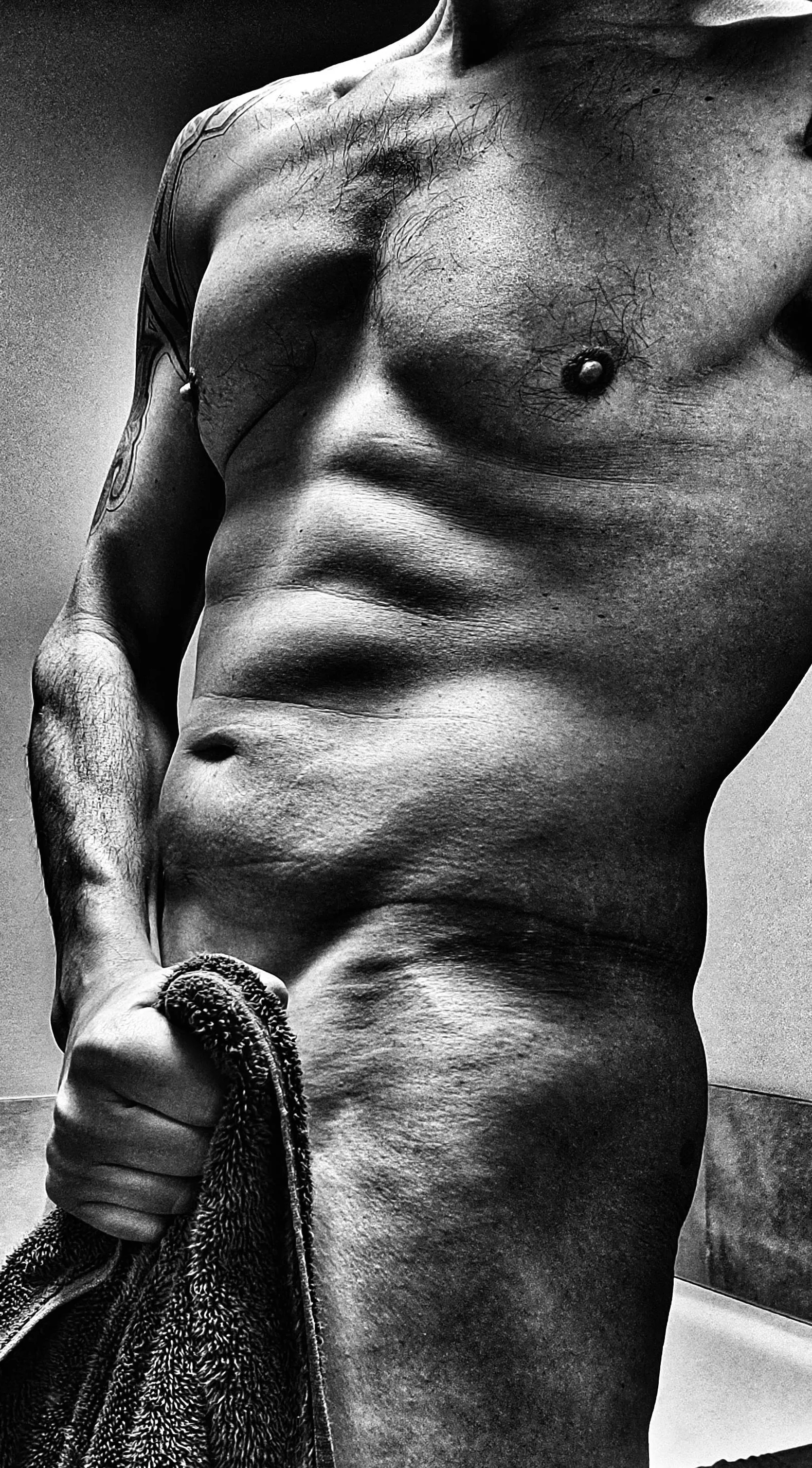 Time to hit the showers. Care to get a little dirty together before we get clean?