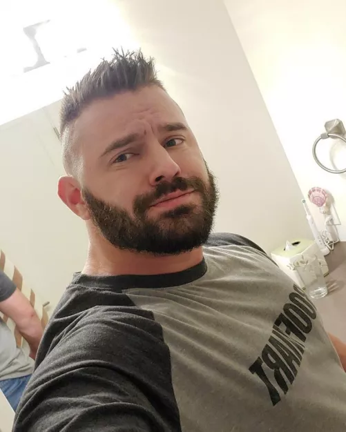 Tired, but having a good hair day